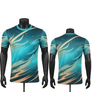 T-shirt de course léger pour homme de qualité supérieure, séchage rapide, fitness, sport, style décontracté, 100 % coton, coupe classique - Product Image 1