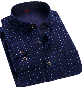 Chemise en flanelle surdimensionnée à col montant respirante en satin épais pour hommes – Vente en gros - Product Image 5