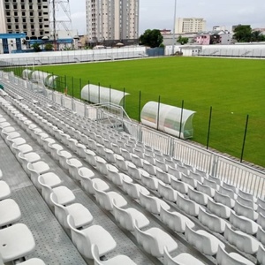 Material de acero duradero para asientos de grada portátil para exteriores para eventos deportivos y de entretenimiento - Product Image 1