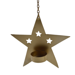 Colored Design Hanging Brass <b>Tea</b> <b>Light</b> <b>Holder</b> with Painted Finishing Eco-Friendly Indoor Villa Dinner Festive Home Decoration - Product Image 4