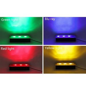 ไฟติดผนัง R-LITE GROUP LED แสงวอร์มไวท์/RGB/RGBW IP65 อลูมิเนียมสำหรับภายนอกอาคาร 70lm/w Ra90 อายุการใช้งาน 50000 ชั่วโมง AC85-265V - Product Image 6