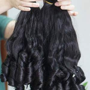 Cheveux humains bruts Magic Bouncy Texture Lace Frontal perruque Remy cheveux humains prix de gros pour les femmes 8-32" - Product Image 3