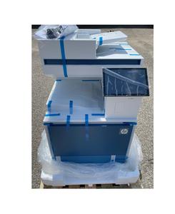 Impresora multifunción gestionada Color LaserJet de alta demanda, nueva, 5QJ90A, 50/60HZ, copia, escaneo, fax - Product Image 1