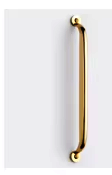 Solid Brass Modern Right Hand <b>Door</b> <b>Pull</b> <b>Handle</b> with Easy Installation - Product Image 1