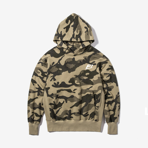 Sudadera con Capucha Personalizada OEM, Diseño Camuflaje Azul, Estilo Urbano, Algodón Grueso, Hombros Caídos, Corte Holgado, Ropa Casual, Estilo Americano - Product Image 4