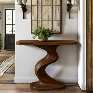 Décor à la maison étroit chemin d'entrée Table Console meubles bois ferme Console Table Table Console personnalisée - Product Image 2