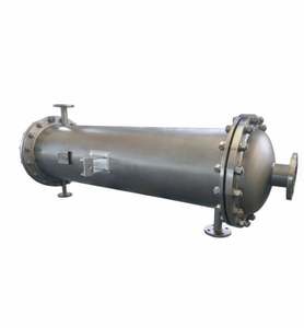 Condensador de Agua, Intercambiador de Calor Tubular, Condensador de Tipo Carcasa y Tubos, Equipo de Intercambio de Calor para Evaporador - Product Image 1