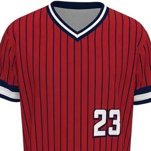 Maillot de sport personnalisé pour homme à col en V, manches courtes, pour l'entraînement, les matchs et les entraînements sportifs - Product Image 3