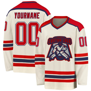 Maillots de hockey sur glace personnalisés pour hommes et femmes, maillots de match disponibles, meilleur style, mode, prix abordable, vente en gros - Product Image 1