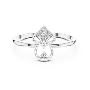 14K Customized Name <b>Initial</b> <b>Ring</b> in Silver or Gold - Product Image 3