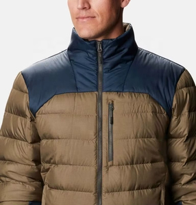 <b>Mens</b> Hooded Bubble <b>Jacket</b> Thick Warm Winter Coat Quilted Padded Shell Casual Full Zip Outerwear Clothing Wholesale Supplier - Product Image 5