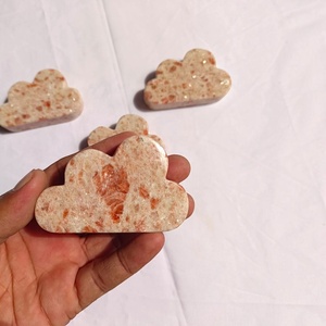 Cristal de Piedra Solar Premium Tallado en Forma de Nube, Gema Única para Decoración del Hogar, Regalo, Venta al por Mayor - Product Image 1
