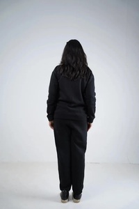 ชุดวอร์มผ้าฝ้ายฟลีซ - เสื้อคอเต่าซิป ¼ ตัว, ชุดเซ็ตฤดูหนาว - Product Image 5