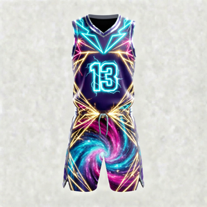 Conjunto de Uniforme de Baloncesto Escolar Profesional, Jersey y Pantalones Cortos de Alta Calidad Diseñados para Partidos Competitivos a Nivel de Torneo - Product Image 6