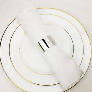 Anillos de Servilleta de Metal Reutilizables, Diseño Elegante, Ecológicos y Duraderos para Campamentos, Festivales, Bodas y Fiestas (Personalizables) - Product Image 5