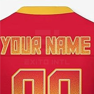 100% Polyester Anti-UV Team Sports Jersey Short Sleeve Custom Logo Name Number Breathable Football Uniform Customizable - Product Image 5