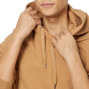 Sudadera con capucha de felpa francesa gruesa personalizada al por mayor, sin cordón, con estampado de dibujos animados, logotipo impreso digitalmente, teñido con hilo, para primavera - Product Image 3