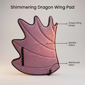 Tapis de selle légers BURAQ MMA SPORTS BRQ-SAD en toile unie avec rembourrage en polyester et doublure en polaire, OEM - Product Image 2