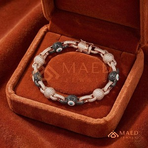 Bracelet en Moissanite de qualité supérieure, pierre créée, bijoux fins, cadeau pour femme, disponible à prix raisonnable - Product Image 1