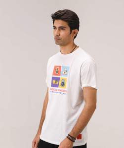 เสื้อยืดคอกลมแขนสั้นทรงปกติผ้าฝ้าย 100% คุณภาพสูง แห้งเร็ว สำหรับผู้ชาย รับผลิตตามแบบ แบรนด์ของคุณเอง เสื้อยืดโปรโมชั่นสำหรับทำงาน - Product Image 2