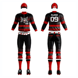 Custom Men's <b>Baseball</b> Uniform Sets 2026 New Arrivals Summer Quick Dry Spandex/Polyester Customizable Jersey Shirts - Product Image 1