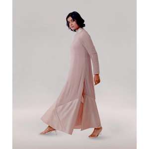 Tunica Lunga in Georgette Molto Richiesta per Matrimoni e Feste, Disponibile a Prezzo Conveniente, Abito da Donna - Product Image 3