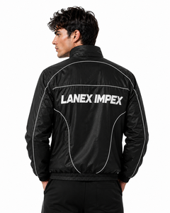 Chaqueta Cortavientos Ligera con Logotipo Personalizado para Hombre, Chaqueta Deportiva Impermeable con Cremallera Completa, Ropa Deportiva Informal para Exteriores - Product Image 4