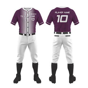 Nouveauté : Vêtements de sport personnalisés avec logo et nom d'équipe imprimés, tissu 100 % polyester, meilleur prix, uniforme de softball - Product Image 1