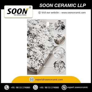 Dalle de granit moderne, grande, polie, blanche alpine, écologique, de qualité export indienne, pour escaliers et cheminées - Product Image 4