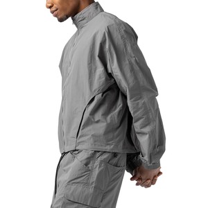 Custom Tracksuit Windbreaker Outfits Nylon Set Suit Sport <b>Jacket</b> Track Zip up Wind Breaker for Men and Pants Windproof <b>Workout</b> - Product Image 3