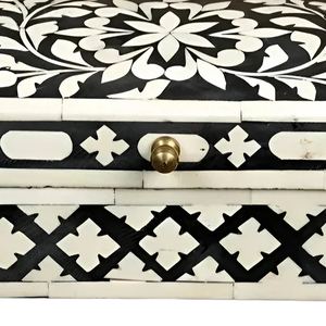 Luxury Handmade Bone Inlay Jewelry Storage <b>Box</b> with Custom Logo Customizable Color Space-Saving Design for Home & <b>Wedding</b> Decor - Product Image 5