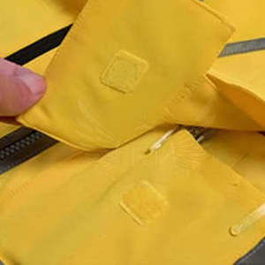 Chaleco Reflectante de Cuello Redondo con Bolsillo para Walkie Talkie, Chaleco de Alta Visibilidad para Trabajadores de la Construcción, Ropa de Trabajo - Product Image 5