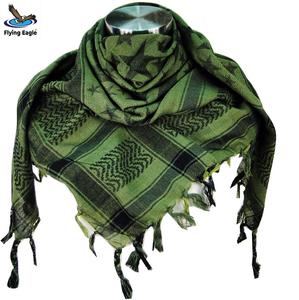 Écharpe légère 100 % coton camouflage Shemagh Keffiyeh arabe du désert respirante coupe-vent décontractée et tendance pour toutes les saisons - Product Image 6