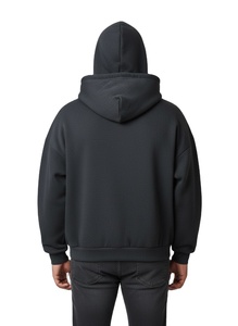 Trending Hot Sale New Arrival Blank <b>Men's</b> Hoodies Wholesale Plain Color Oversized Hoodies High Quality - Product Image 2