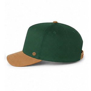 Nouveau chapeau structuré pour hommes avec panneau avant rigide, fermeture arrière réglable, ajustement confortable, tissu respirant et style décontracté simple - Product Image 3