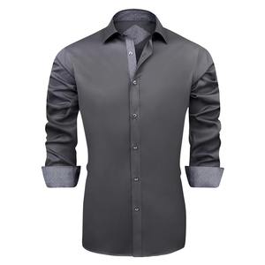 Chemise à manches longues boutonnée pour hommes, chemise légère à manches longues pour hommes, chemise à manches longues en tissu doux pour hommes, chemise à manches longues pour hommes - Product Image 1