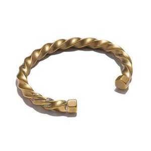 Pulsera Magnética de Acero Inoxidable y Cobre de Estilo Clásico con Diseño Geométrico de Moda, Abotonadura de Latón para Amantes, Regalo para Uso Terapéutico - Product Image 5