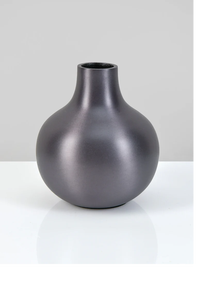 Modern Handmade Aluminium Flower <b>Vase</b> Durable Antique Finish Decorative Piece for Home and Office Decor - Product Image 3