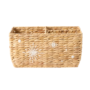 Panier de rangement en jacinthe d'eau de qualité supérieure, tailles personnalisables, conteneurs de rangement en jacinthe d'eau en gros du Vietnam - Product Image 4