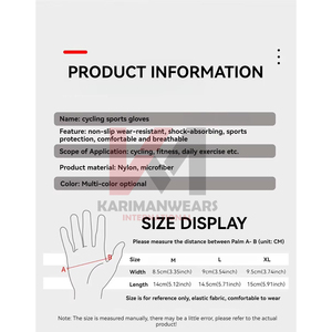 Gants de musculation de niveau professionnel pour hommes et femmes, antidérapants, pour la salle de sport, l'entraînement et le fitness, fabricant OEM - Product Image 6