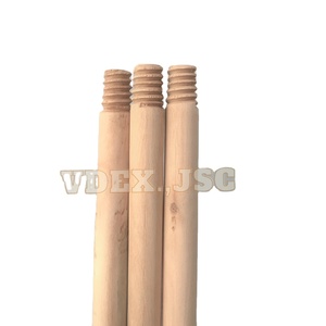 Mango de Escoba de Eucalipto de Madera Natural, Cabezal de Plástico de PVC Importado de Vietnam, Importado para Limpieza de Interiores, Proveedor Mayorista - Product Image 2