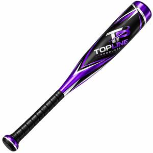 Bate de béisbol Topline Products de 28 pulgadas en negro y dorado, 1 pieza, de alto rendimiento, nivel experto, barril de 2.5 pulgadas, bate de béisbol de aluminio. - Product Image 3