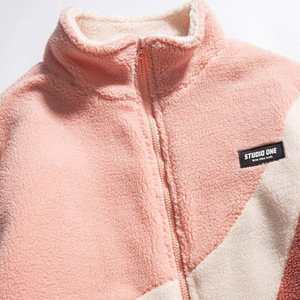 Nueva Chaqueta de Forro Polar Sherpa con Diseño Personalizado, Chaquetas Varsity a la Moda, Chaqueta de Forro Polar para Exteriores para Hombre y Mujer - Product Image 4