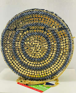 Luxury Quality Metallic Handmade <b>Clutch</b> <b>Bag</b> for Women Evening Wedding <b>Small</b> <b>Clutch</b> Purse Crochet Pouch Beach <b>Bag</b> By FWE - Product Image 5