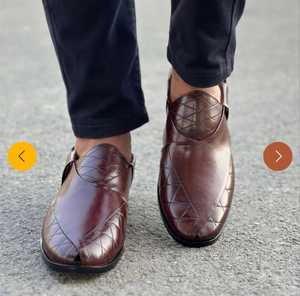 Nouvelles sandales Peshawari en cuir faites à la main pour hommes, à prix réduit et faible MOQ 2026 - Product Image 1