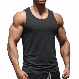 Débardeur Homme Coupe Musclée Formelle - Séchage Rapide, Respirant, Spandex/Nylon, Idéal Musculation et Entraînement Estival - Product Image 2