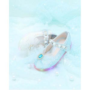 Chaussures LED coréennes OZKIZ pour filles de 2 à 6 ans – Vente en gros de mode enfantine pour printemps/automne – Chaussures pour bébés - Product Image 1