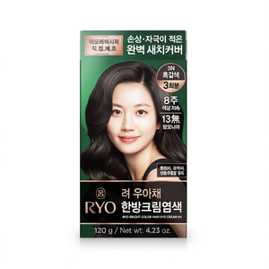 Tinte de Cabello en Crema RYO 4N de Color Brillante para Realzar el Cabello Mezclado - Product Image 3