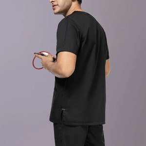 Uniforme Médico para Hospital, Antiarrugas, de Primera Calidad, Conjuntos de Uniformes Elegantes, Tejido de Punto, Personalizable, Alta Calidad - Product Image 4