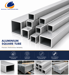 Precision Aluminium Square Tube for Railway <b>Coach</b> Fabrication Transport Equipment and Mechanical Engineering - Product Image 4